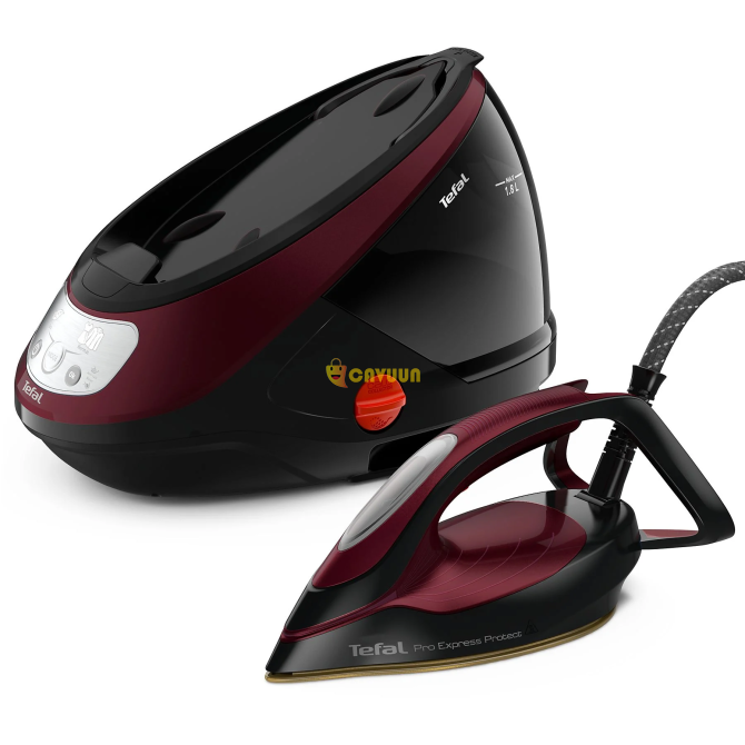 Утюг-парогенератор Tefal GV9230 Pro Express Protect 2600 Вт, черный/фиолетовый Стамбул - изображение 2