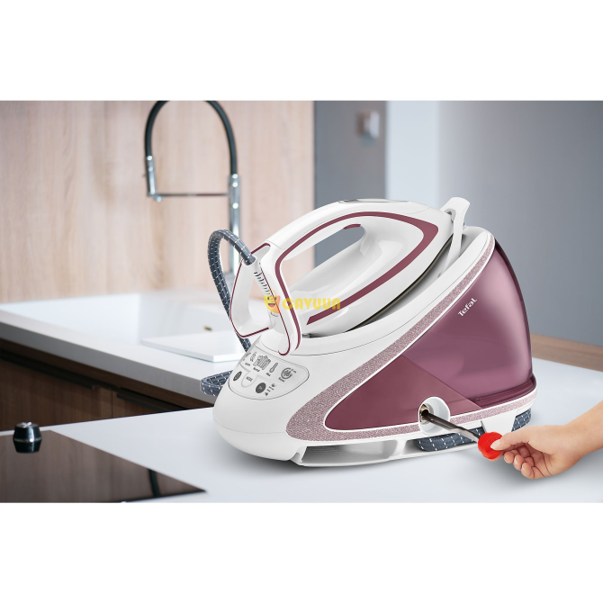 Tefal GV9566 2600W Pro Express Ultimate High Pressure Steam Generator Iron White Red Istanbul - photo 4