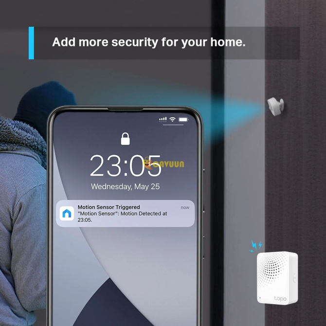 TP-Link Tapo T100, управление чувствительностью, триггер действия с продуктами Tapo, интеллектуальный датчик движения Стамбул - изображение 6