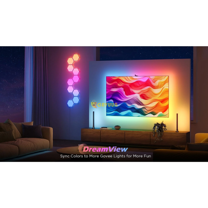 Govee 3S TV Back LED 55-65 дюймов-Netflix TV Back LED Light Стамбул - изображение 5