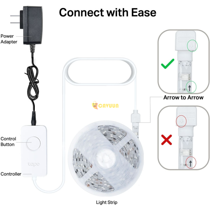 Tp-Link Tapo L920-5, RGBW, Music Sync, App Control, 5m Color Smart Wi-Fi Strip Led Istanbul - photo 3