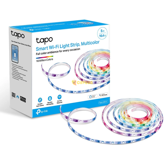 Tp-Link Tapo L920-5, RGBW, Music Sync, App Control, 5m Color Smart Wi-Fi Strip Led Istanbul - photo 2