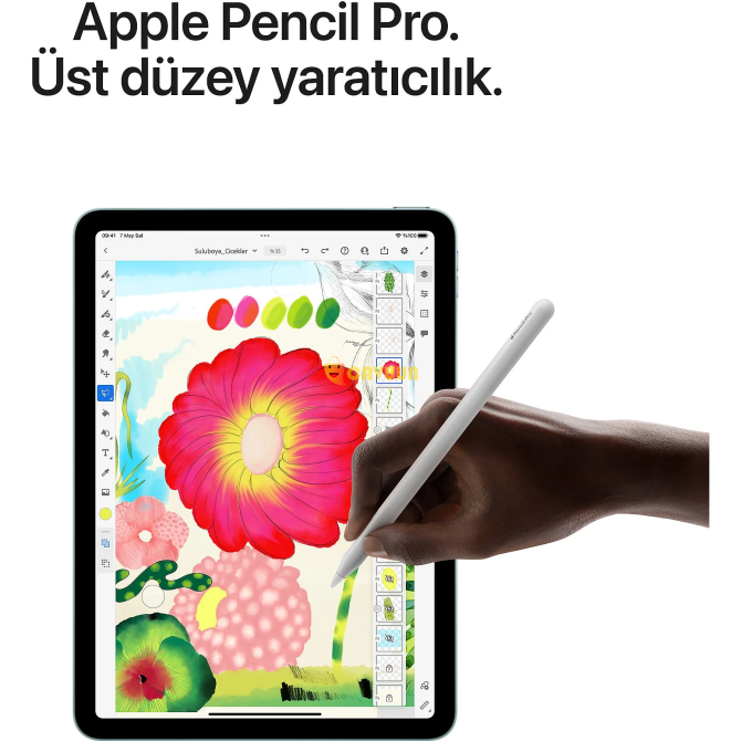 Apple 11" iPad Air Wi-Fi 128 ГБ Планшет Mor MUWF3TU/A Стамбул - изображение 7