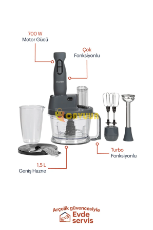 Grundig BL 4781 G Hand Blender Set Istanbul - photo 2