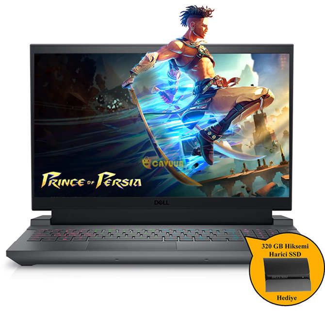 Dell Gaming G15 G155530012U ZI708 i7 13650HX 15,6 дюйма, 64 ГБ ОЗУ, 1 ТБ SSD RTX4060 FHD FreeDOS ноутбук Стамбул - изображение 1