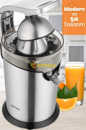 Соковыжималка для цитрусовых Goldmaster Freshup Inox со съемной ручкой из литой нержавеющей стали Стамбул - изображение 6