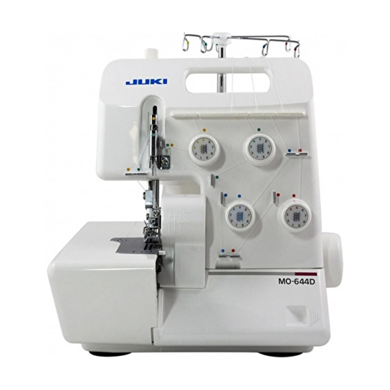 Juki MO-644D 2-3-4 Thread Differential Transport Household Overlock Sewing Machine Istanbul