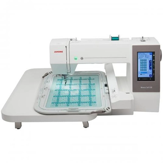 Janome MC550E Computerized Automatic Embroidery Machine Istanbul