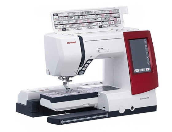 Janome Mc9900 Computerized Sewing Embroidery Machine Istanbul