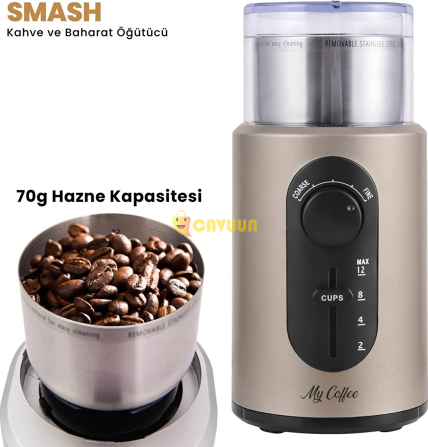 Goldmaster My Coffee Smash MC-110 Кофемолка и мельница для специй Стамбул - изображение 4