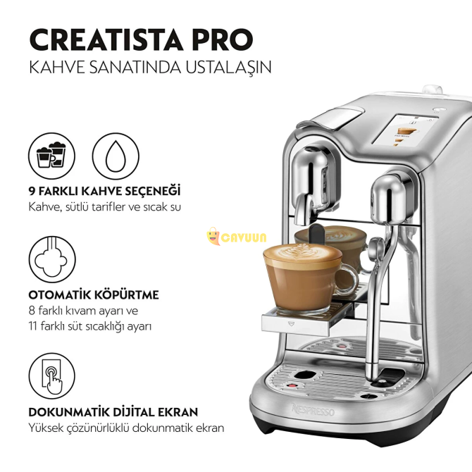 Nespresso J620 Creatista Pro Capsule Coffee Machine Istanbul - photo 2