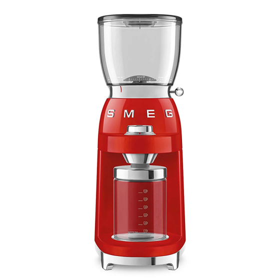 Smeg CGF01RDEU Retro Red Coffee Grinder Стамбул