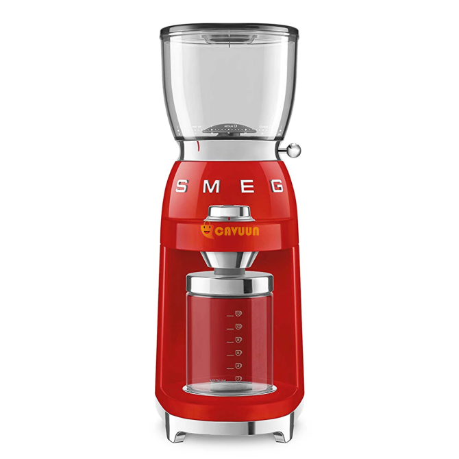 Кофемолка Smeg CGF01RDEU Retro Red Стамбул - изображение 1