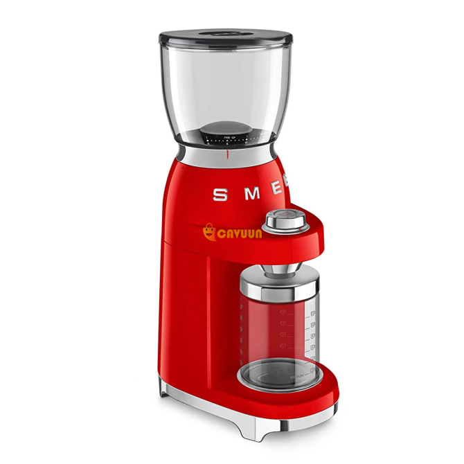 Кофемолка Smeg CGF01RDEU Retro Red Стамбул - изображение 3