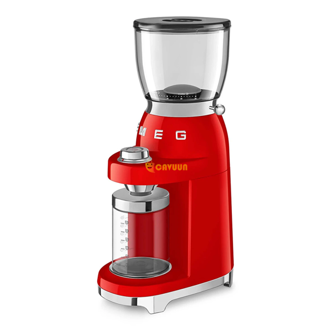 Кофемолка Smeg CGF01RDEU Retro Red Стамбул - изображение 2