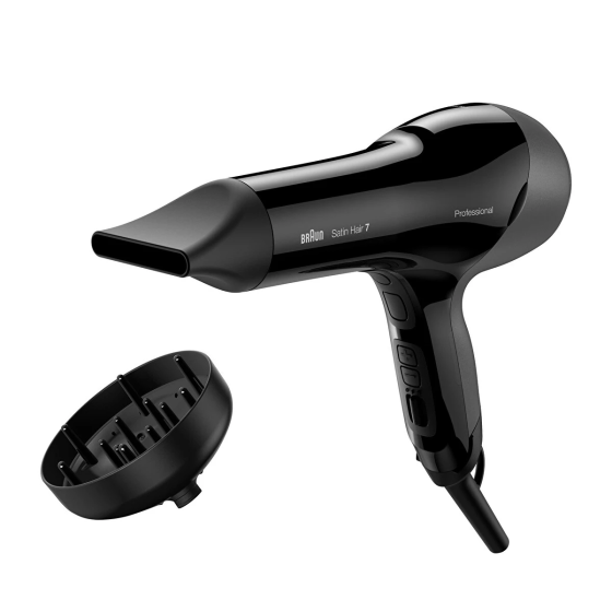 Braun Satin Hair 7 Sensodryer HD785 2000W Black Hair Dryer Istanbul