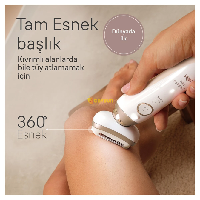 Эпилятор Braun Silk-epil 9 Flex 9-041 3D Стамбул - изображение 3