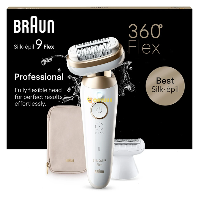 Эпилятор Braun Silk-epil 9 Flex 9-041 3D Стамбул - изображение 1