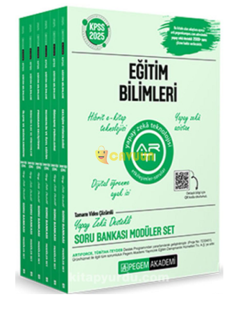 2025 KPSS Educational Sciences Full Video Solution Question Bank Modular Set - (6 Books) Istanbul - photo 1