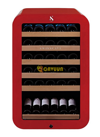 WL120F-RED Single Zone Wine Cellar | 83cm | 35 Bundles Gazimağusa - photo 1