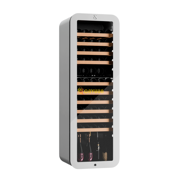 WL320DF-WHITE Wine Cellar with two zones | 160 cm | 83 bottles Gazimağusa - photo 3