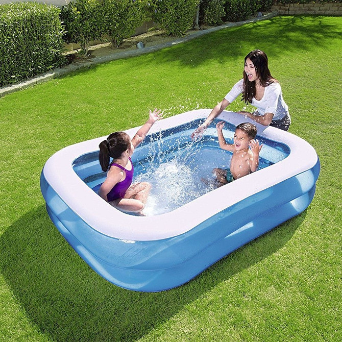 Bestway Rectangular Inflatable Family Pool 54005  - photo 2