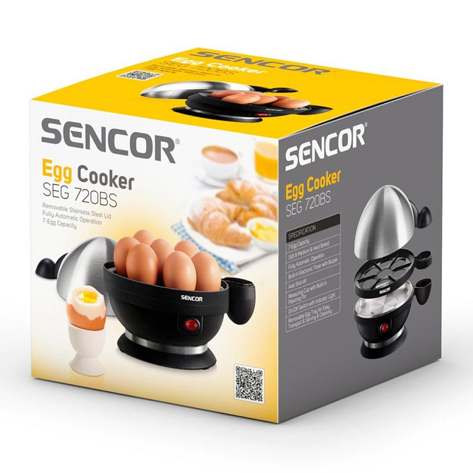 Egg boiler SENCOR SEG 720BS black/silver Gazimağusa - изображение 3