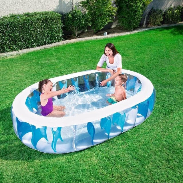 Bestway Inflatable Elliptic Family Pool  - photo 2