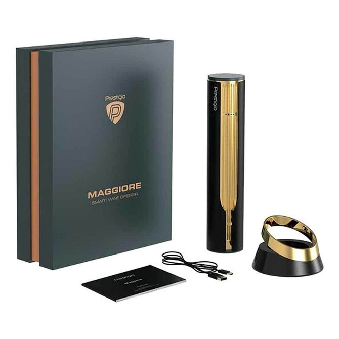 Wine opener PRESTIGIO Maggiore PWO104GD black/gold Gazimağusa - photo 2