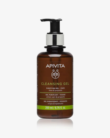 APIVITA Cleansing Gel For Oily / Combination Skin 200ml 