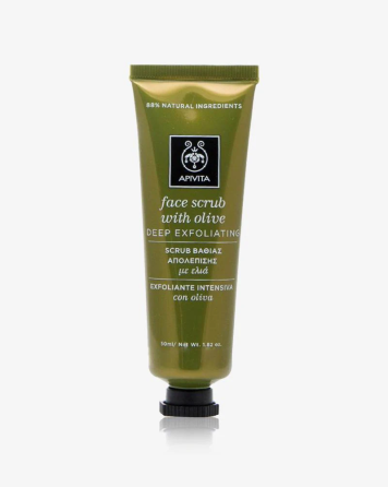 APIVITA Face Scrub For Deep Exfoliation With Olive 50ml 