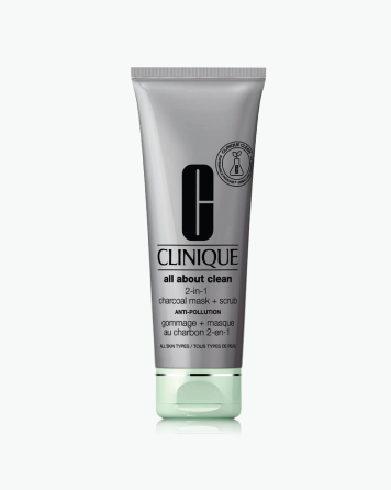 CLINIQUE All About Clean 2-In-1 Charcoal Mask + Scrub 