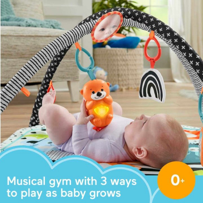 Fisher Price 3-In-1 Music, Glow And Grow Gym  - photo 2