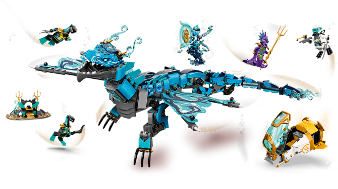 Lego NINJAGO Water Dragon Attack  - photo 3