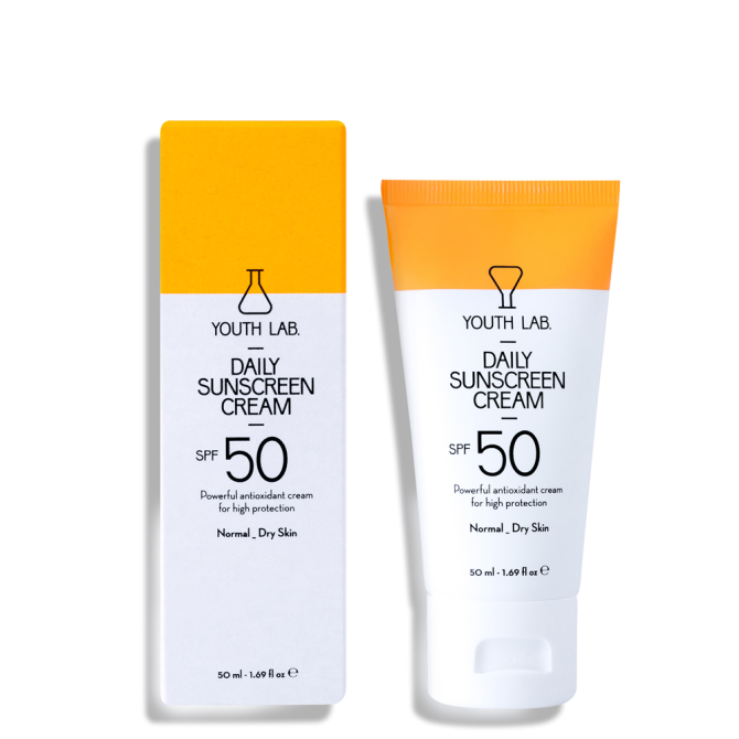 YOUTH LAB Daily Sunscreen Gel Cream Spf 50 Normal-Dry Skin 50ml  - photo 1