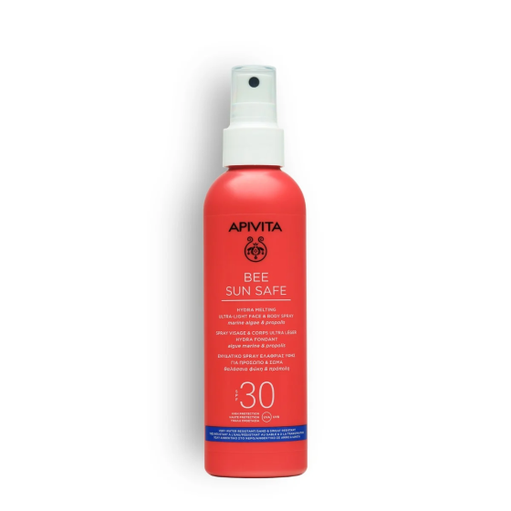 APIVITA Bee Sun Safe Hydra Melting Ultra-Light Face & Body Spray SPF30 200ml 