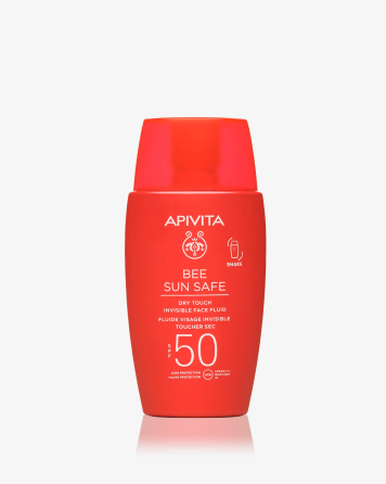 APIVITA Bee Sun Safe Dry Touch Invisible Face Fluid- Spf50 50ml 