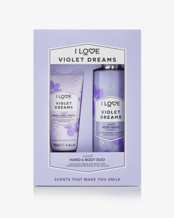 I LOVE Violet Dreams Hand & Body Duo 360ml  - photo 1