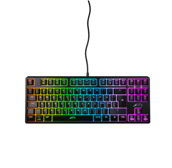 XTRFY K4 TKL RGB Mechanical Gaming Keyboard 