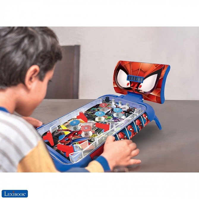 Marvel Spider-Man Table Electronic Pinball JG610SP  - photo 4