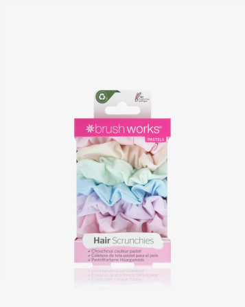 BRUSHWORKS Pastel Scrunchies (Pack Of 6)  - photo 1