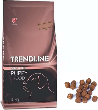 TRENDLINE PUPPY DOG FOOD WITH-BEEF PUPPY 15kg  - изображение 1