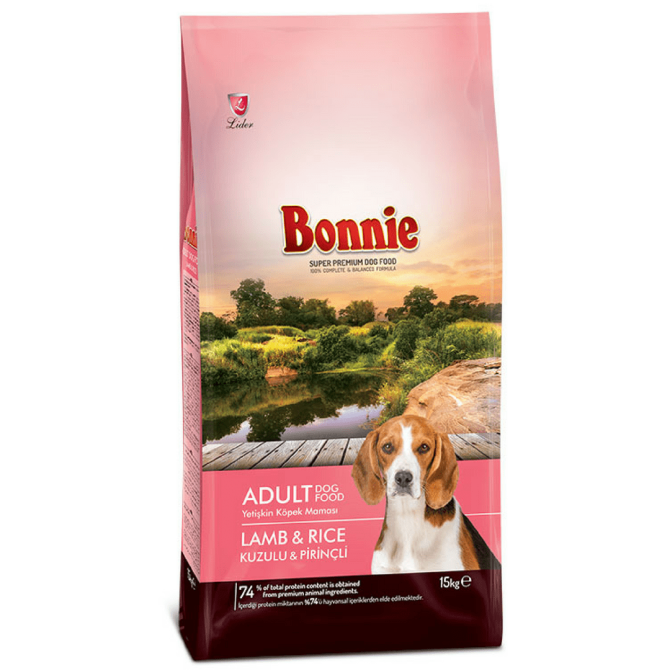 BONNIE ADULT DOG LAMB & RICE 15kg  - photo 1