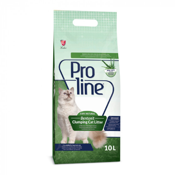 PROLINE CAT LITTER ALOEVERA 10 LT  - photo 1