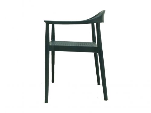 Kennedy Delta Plastic Arm Chair Anthracite Nicosia - изображение 2