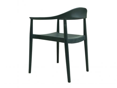 Kennedy Delta Plastic Arm Chair Anthracite Nicosia - изображение 3