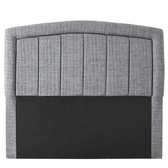 Butaş 090x190 Quartz Gray Fabric Headboard Nicosia