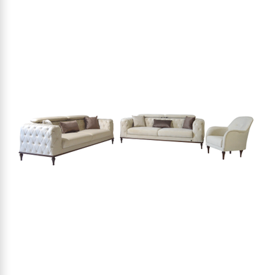 Milan Sofa Set 3+3+1 K:BABYFACE03 B:BABYFACE03 Nicosia - изображение 1