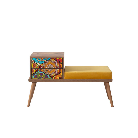 Pretoria Entree Drawer Pouf 