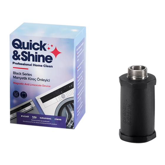 Quick & Shine - Black Series Magnetic Anti-Limescale 